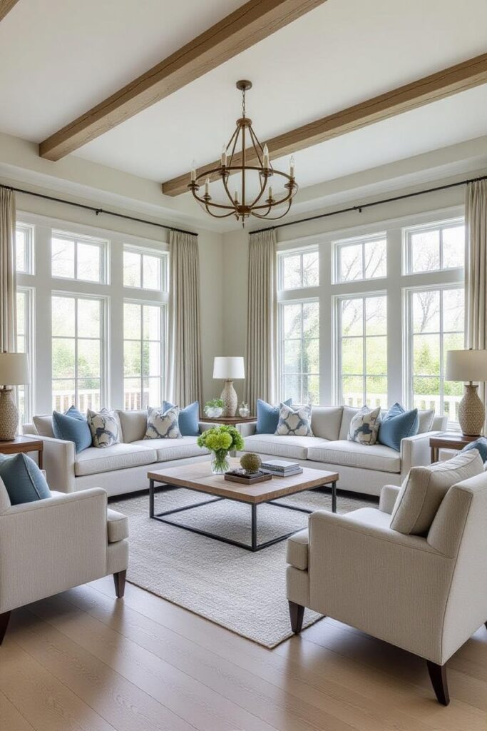 modern living room decor ideas with sleek furniture and neutral colors