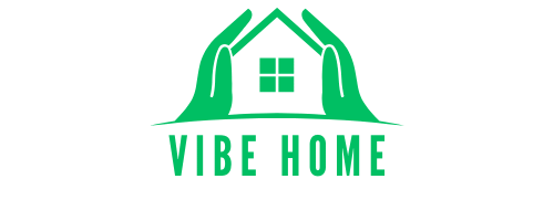 "Vibe Home Decore logo — modern and stylish home decor brand emblem"